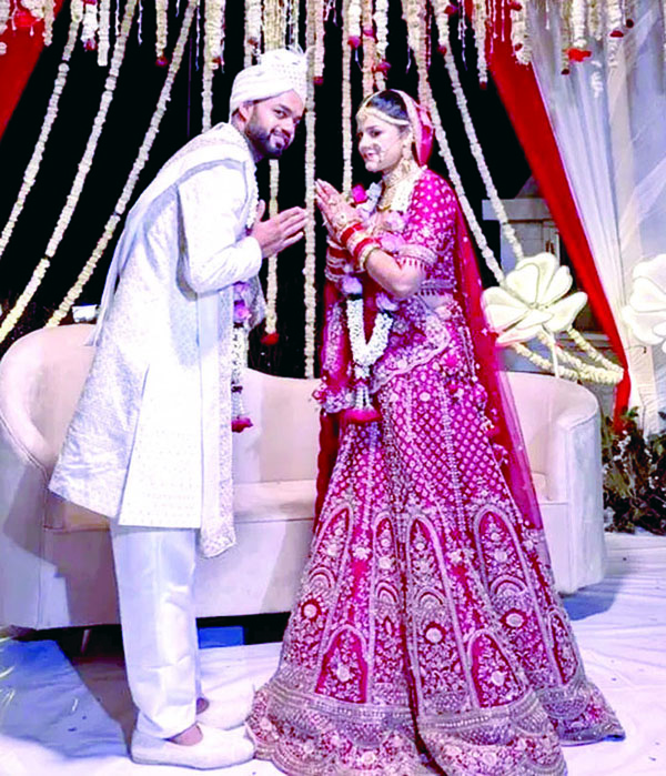 The Navy officer who was attacked had got married a week ago.